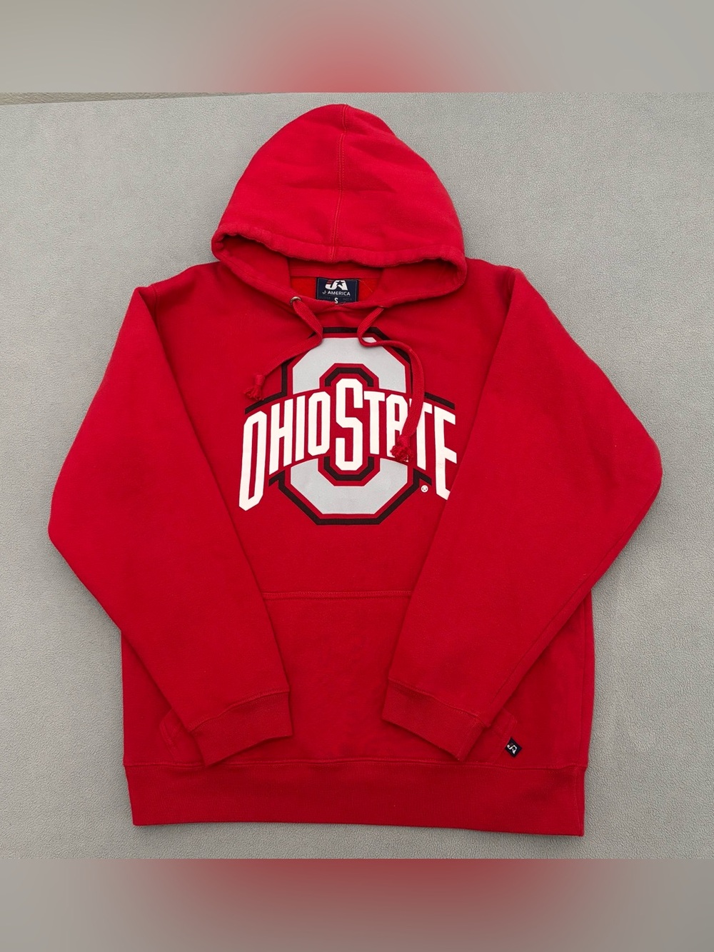 Ohio State Buckeyes Red Pullover Hoodie - Men